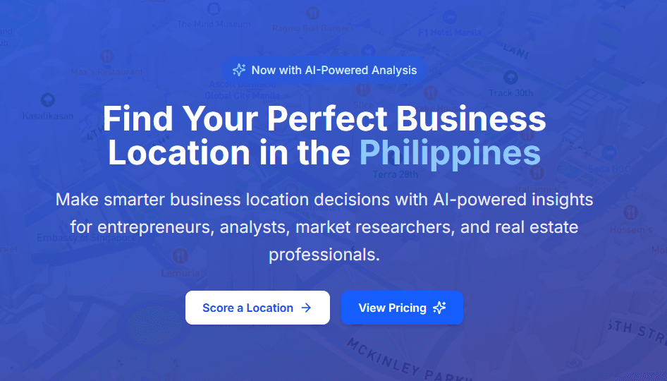 SiteDecide: Understanding Competition Analysis for Business Location Selection